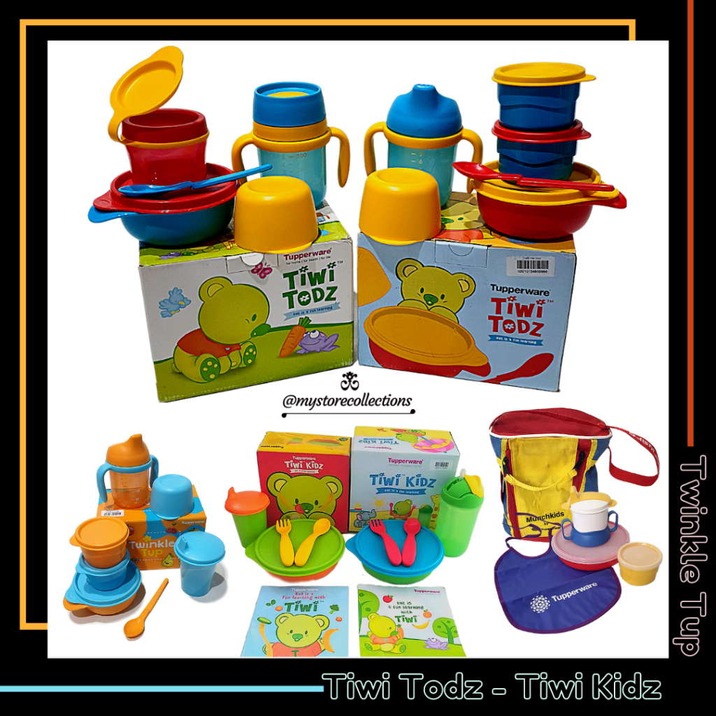 Tupperware // Tiwi Kids - Creative Clutters