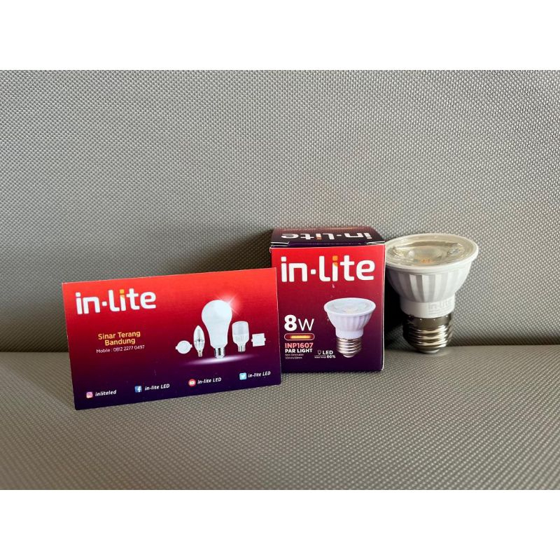 Jual Inlite par light 8w 3000K | Shopee Indonesia