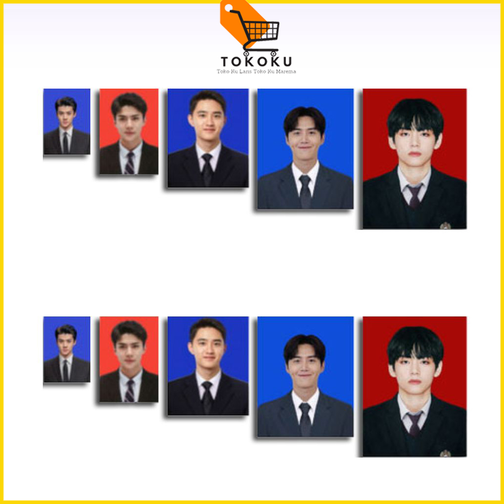 Jual cetak pas foto cetak foto 3x4 ,4x6 ,2x3 print photo edit foto