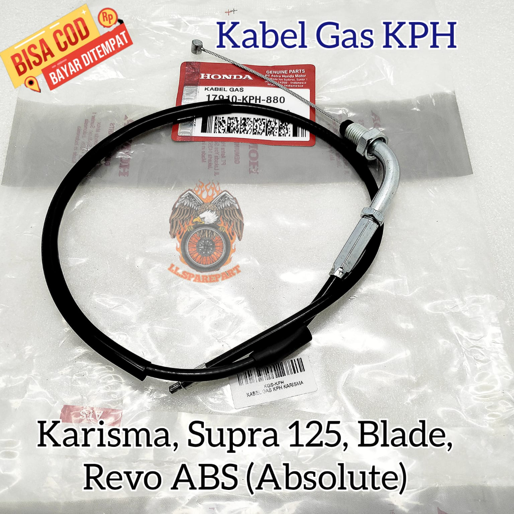 Jual Kabel Gas Honda Kph Tali Gas Asli Original Karisma Supra Blade