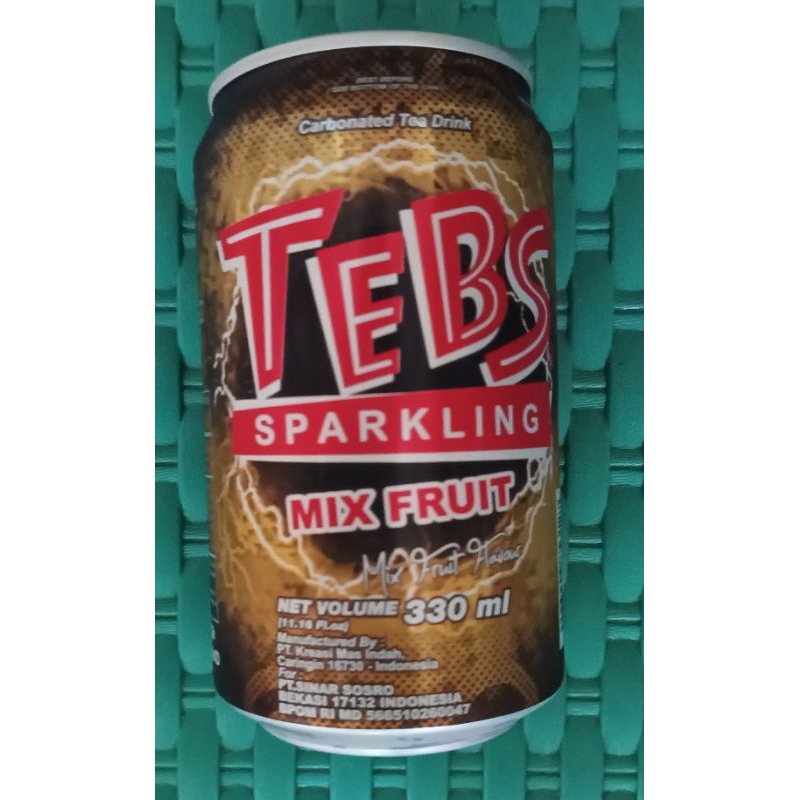 Jual Tebs Sparkling Mix Fruit Kaleng 330ml Shopee Indonesia