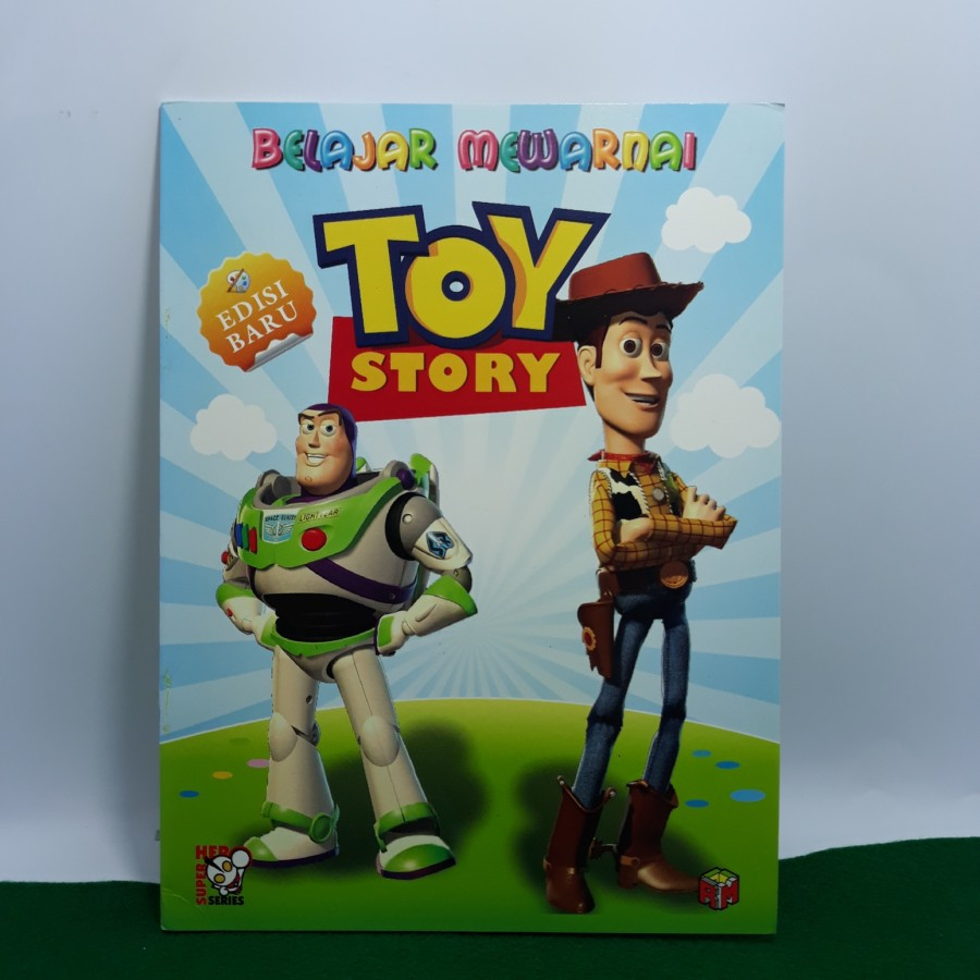 Jual BUKU MEWARNAI - BELAJAR MEWARNAI TOY STORY | Shopee Indonesia