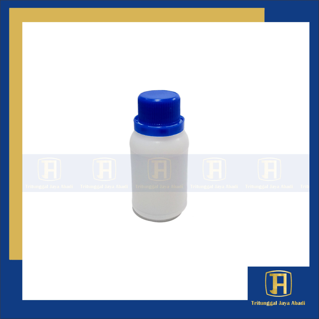 Jual Botol Agro/Botol Labor/Botol Pupuk 100ML Natural Tutup Biru Tua ...
