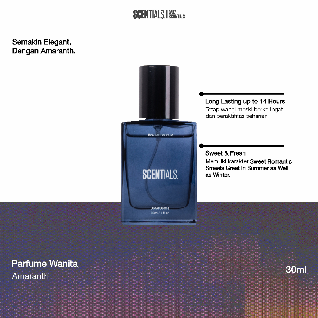 Jual Scentials Perfume - AMARANTH l Daily Parfume Wanita | Shopee Indonesia