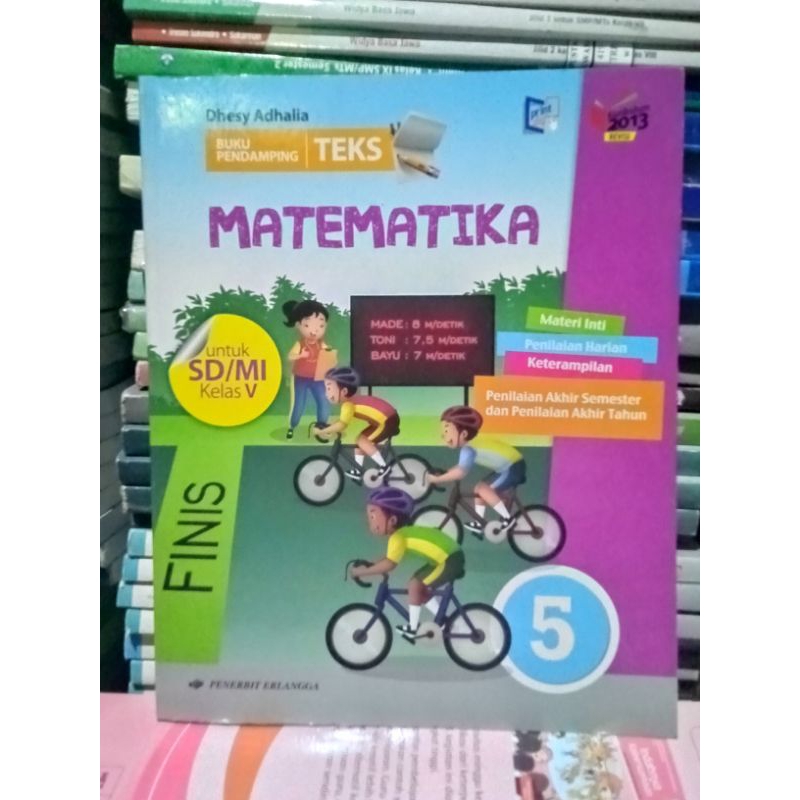 Jual Buku Pendamping Teks Matematika untuk SD/MI Kelas 5 Kurikulum 2013 ...