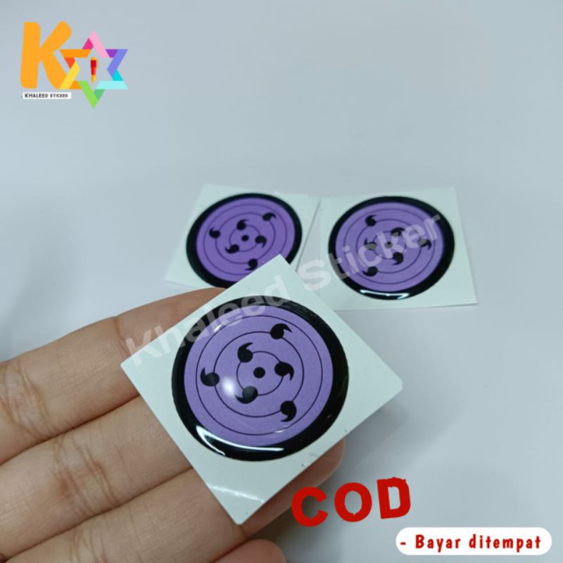 Jual Stiker timbul Rinnegan Emblem kaliper rem stiker aksesoris motor ...