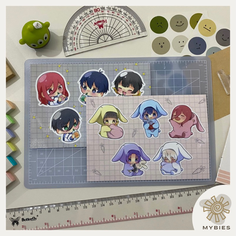 Jual Sticker Chibi Blue Lock Baby Bunny Kiss Cut (5pcs) | Shopee Indonesia