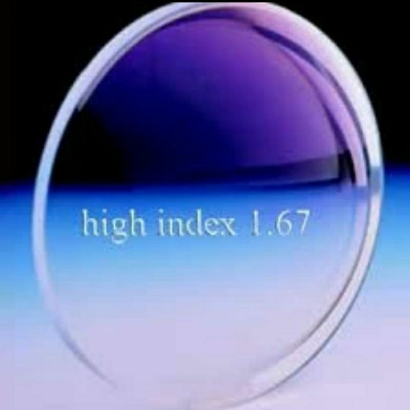 Jual LENSA HI INDEX 1,67(random frame) | Shopee Indonesia