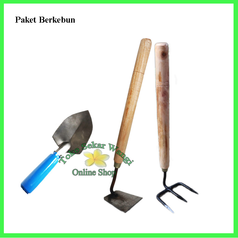 Jual Alat Set In Mini Berkebun Sekop Garpu Cangkul Taman Kebun