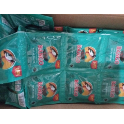 Jual kecap Bango hitam manis sachet an 1000anpabrelafadholi | Shopee ...