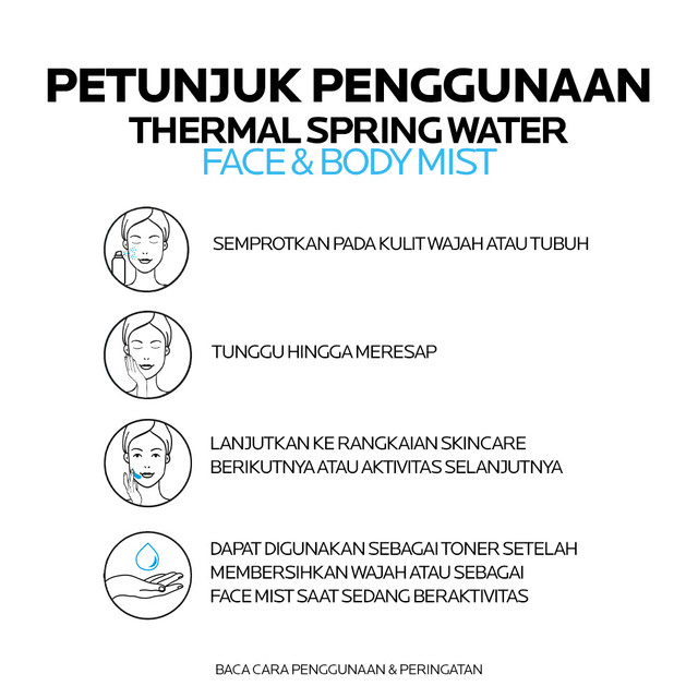 Jual La Roche Posay Thermal Spring Water Mist 300 mL - Face and Body ...