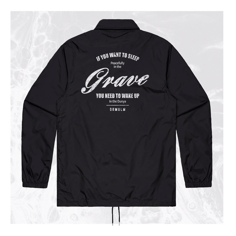Jual GRAVE COACH JACKET / DRMSLM JACKET / MOSLEM STREETWEAR | Shopee ...