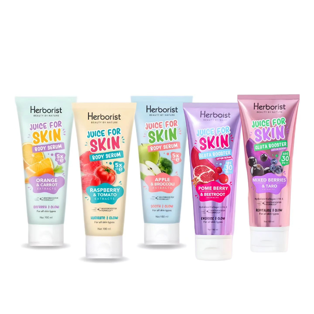 Jual Herborist Body Serum Lotion Juice For Skin 180 mL Shopee Indonesia