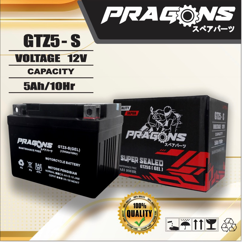 Jual Aki Motor GTZ 5S Honda Beat Vario 110 Lama Mio New Series Aki