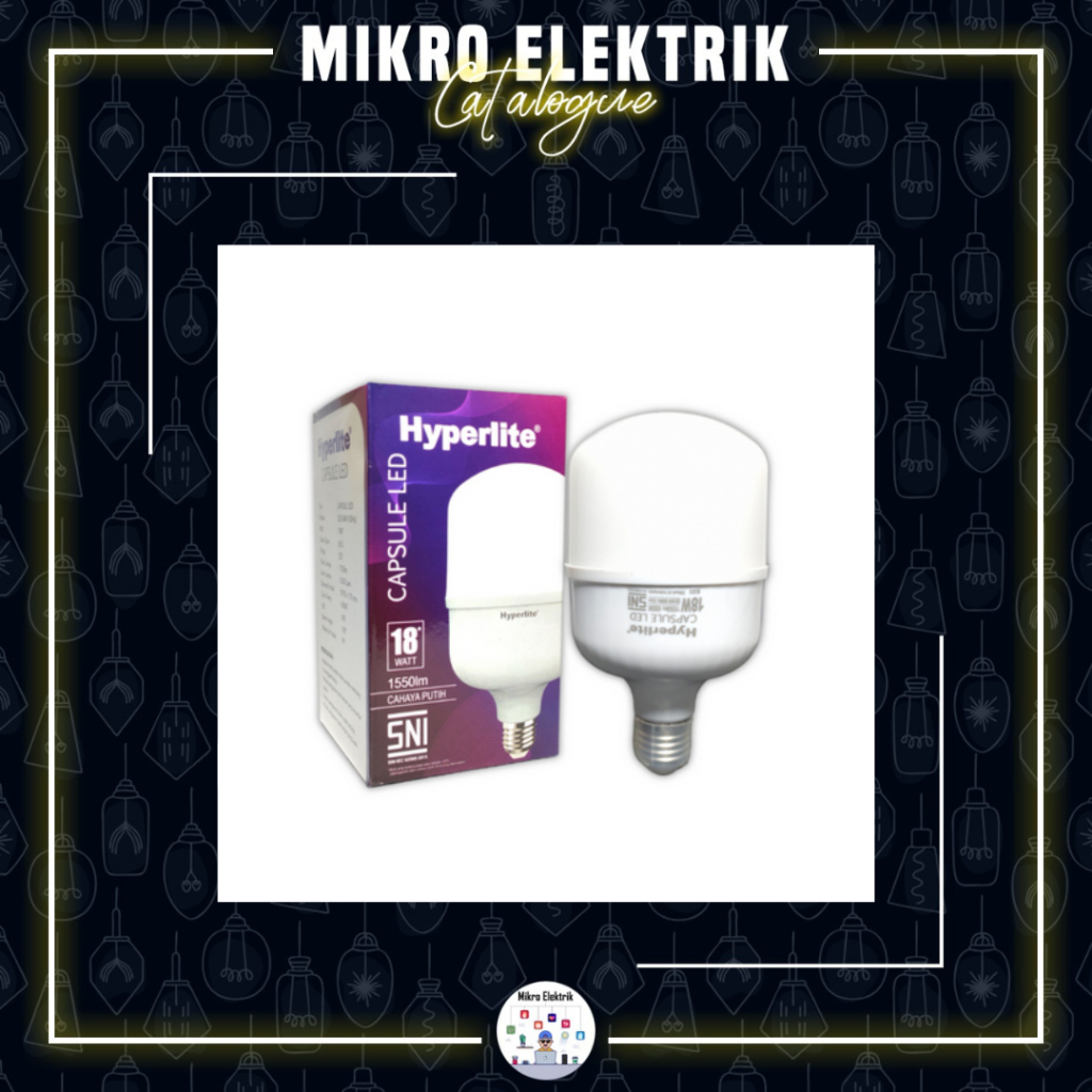 Jual Lampu Led Capsule Hyperlite Watt Cahaya Putih Shopee Indonesia