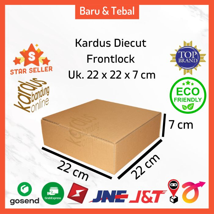 Jual Kardus Box Kotak Dus Hampers Puding Macaroni Polos Murah Uk ...