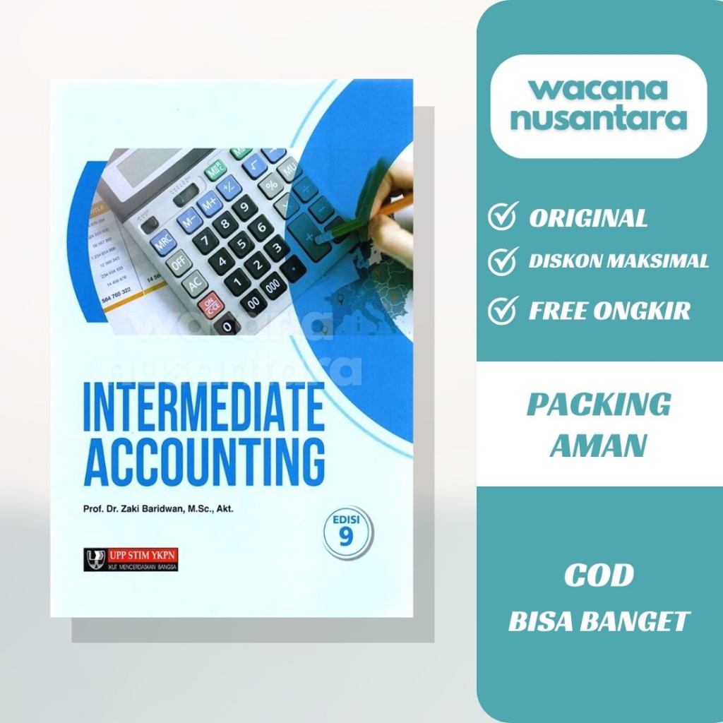 Jual Original - Buku Intermediate Accounting - Edisi 9 - Prof Dr Zaki ...