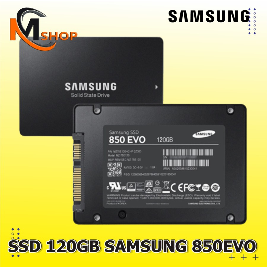 Ssd 120gb samsung 850 on sale evo