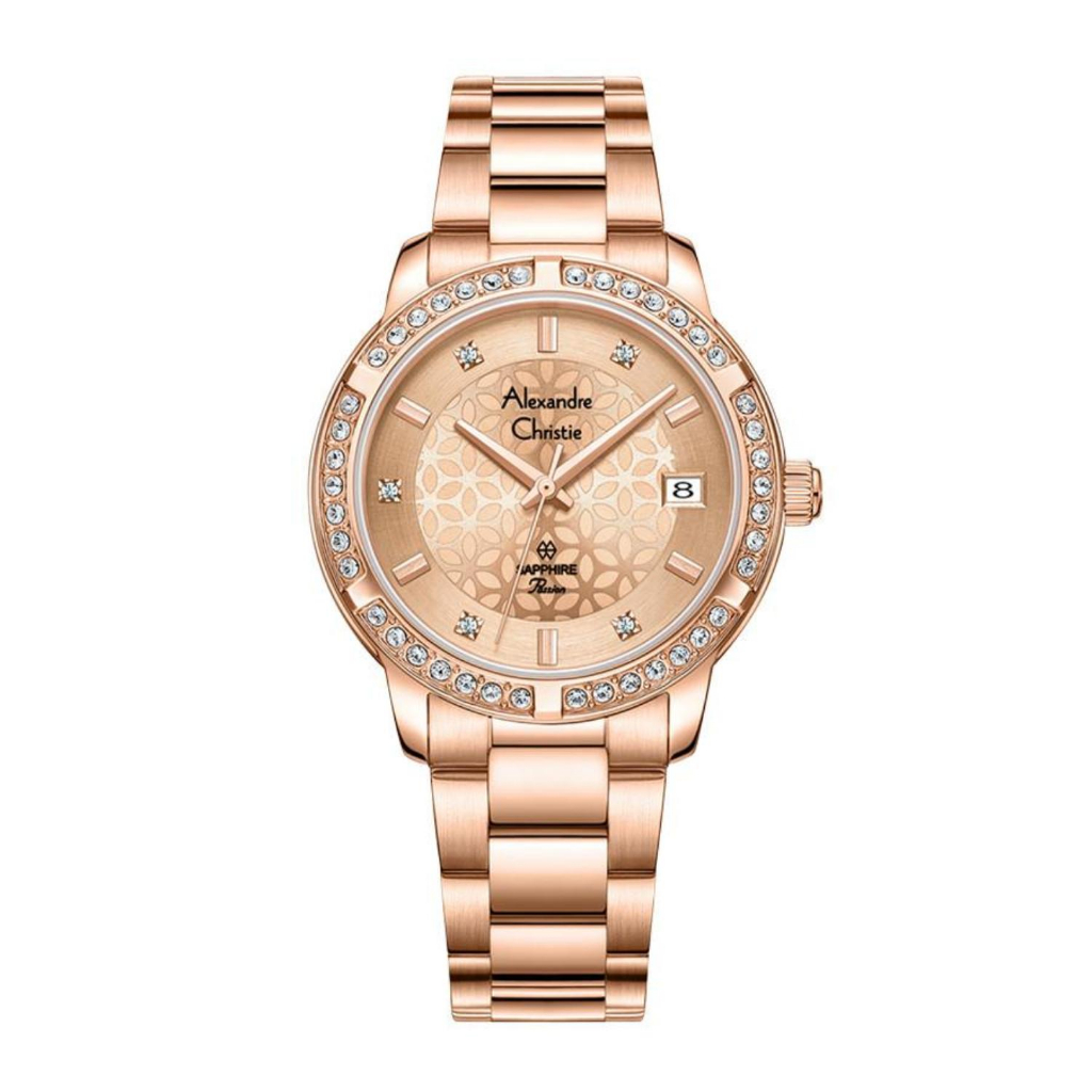 Jual Jam Tangan Wanita Alexandre Christie AC 2A80 Original Garansi ...