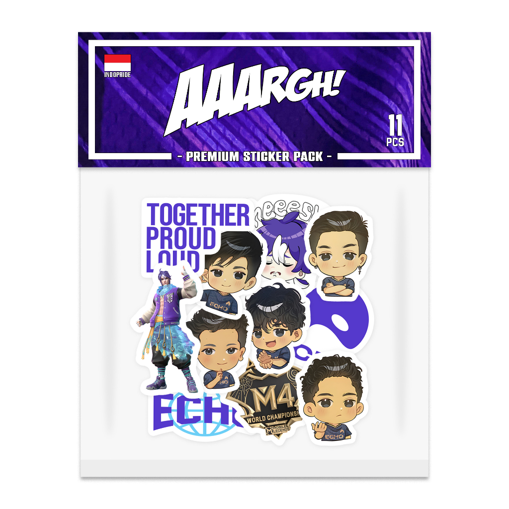 Jual 11 Stiker ECHO PHILIPPINES Sticker Pack Vol. 1 (M4 Edition ...