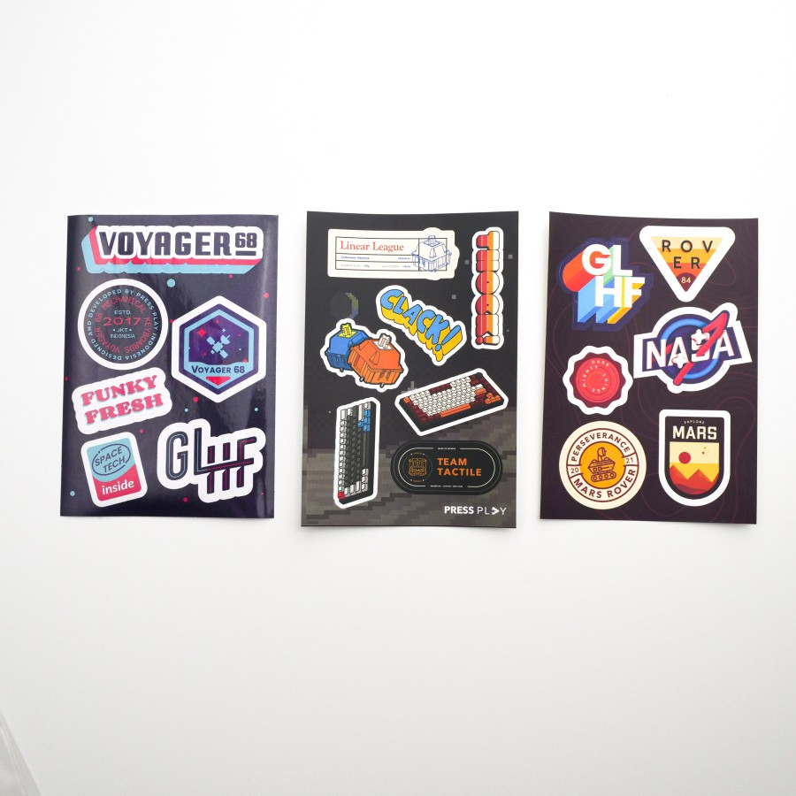 Jual Press Play Sticker Pack Set | Shopee Indonesia
