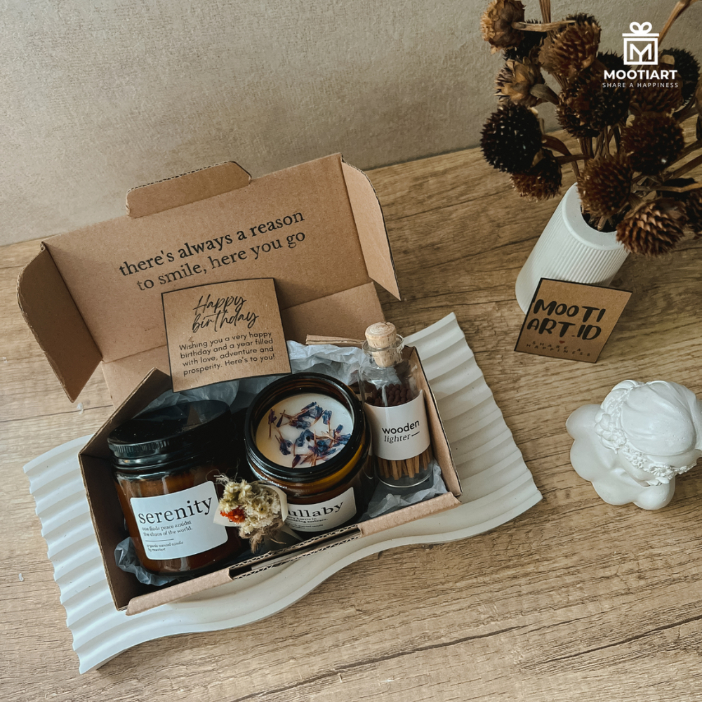 Jual MOOTIART.ID HAMPERS SCENTED CANDLE HAMPERS LEBARAN Hampers