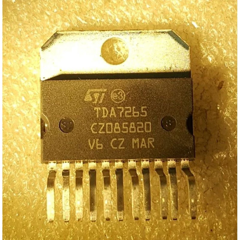 10 Pièces TDA7265 - Circuits Intégrés Ampli Audio ZIP-11