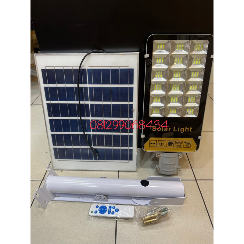 Jual lampu jalan solar panel 800 watt 800w lampu PJU panel surya 800w ...