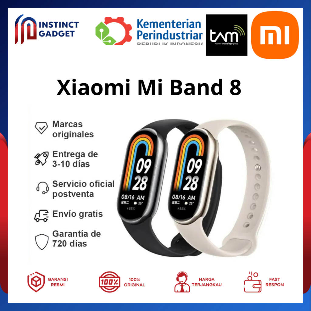 Jual Xiaomi Mi Band 8 Smart Band 1.62" AMOLED Display - Garansi Resmi ...