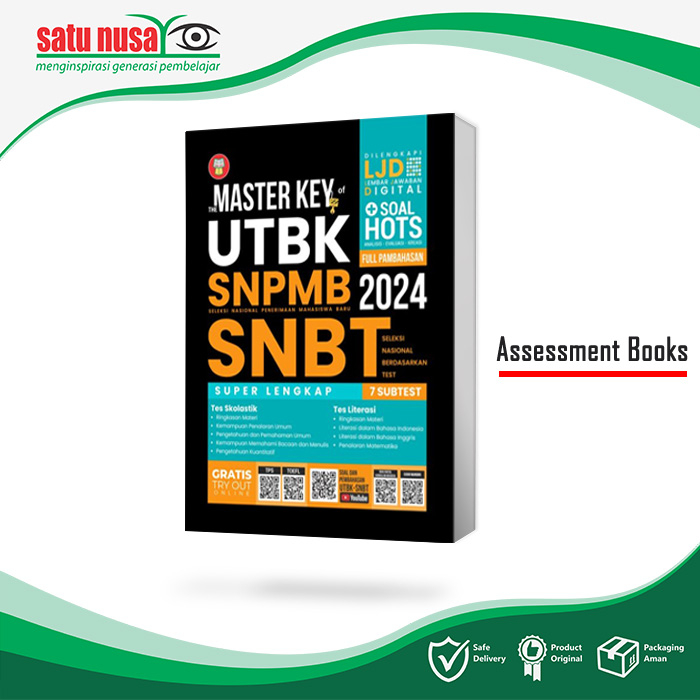 Jual The Master Key Of UTBK SNPMB SNBT 2024 - Yrama Widya - Buku ...