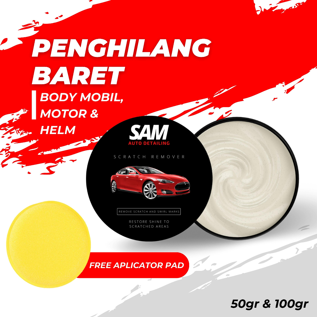 Jual Compound Penghilang Baret Body Motor Mobil / Scratch Remover by SAM Auto Detailing Shopee