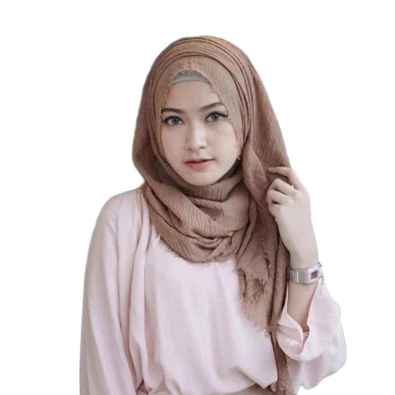 Pashmina Crinkle Shawl Hijab Kusut Premium