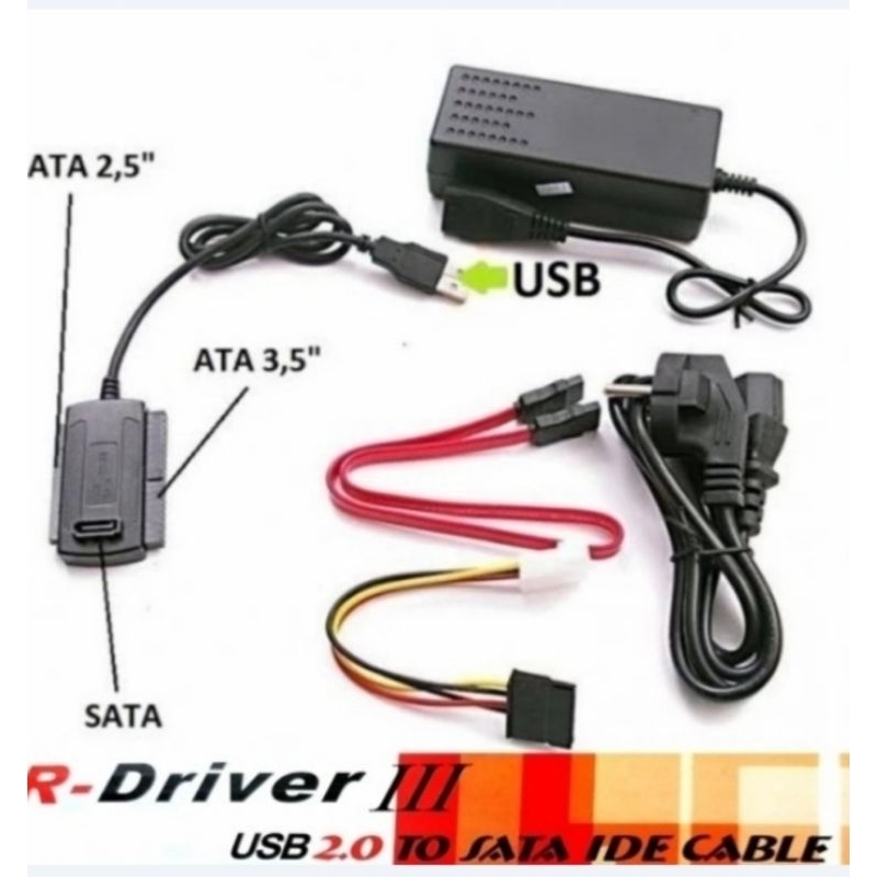 Jual R Driver SATA III USB 2.0 to IDE SATA jaminan Kualitas | Shopee ...