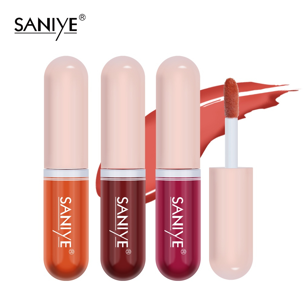 Jual ^LB^ READY SANIYE Long Lasting Capsule Lip Matte Gloss L1135 ...