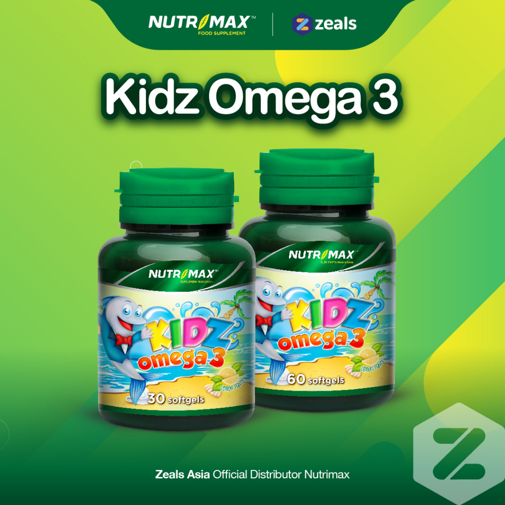 Jual Nutrimax Kidz Omega 3 / Vitamin untuk Anak Imunitas Daya Tahan