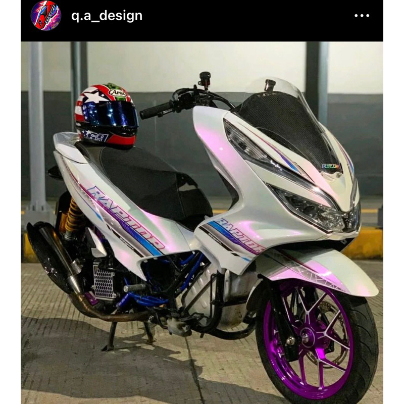 Jual STRIPING PCX 150 TRANSPARAN MODEL SIMPLE TERBARU | Shopee Indonesia