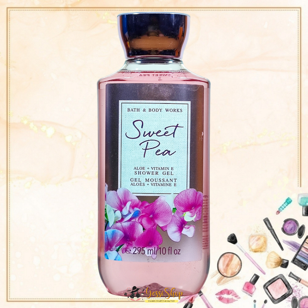 Jual BATH&BODY WORKS SHOWER GEL SWEET PEA 295ML Shopee Indonesia