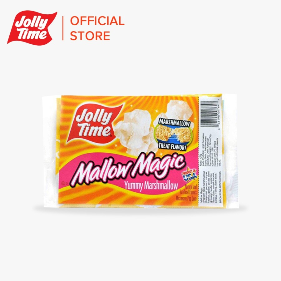 Jual Jolly Time Mircowave Popcorn - Mallow Magic Product Of USA -Live ...