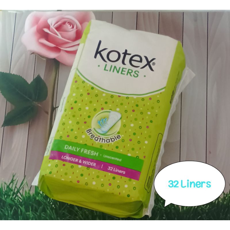 Jual Kotex Panty Liners Daily Fresh Longer & Wider Shopee Indonesia