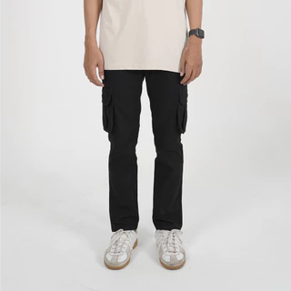 Fairgoods Celana CARGO LONG Pants Black