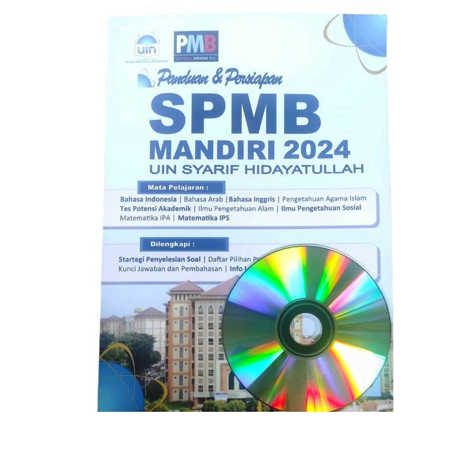 Jual BUKU SPMB MANDIRI UIN JAKARTA 2024 SELEKSI UJIAN SYARIF ...