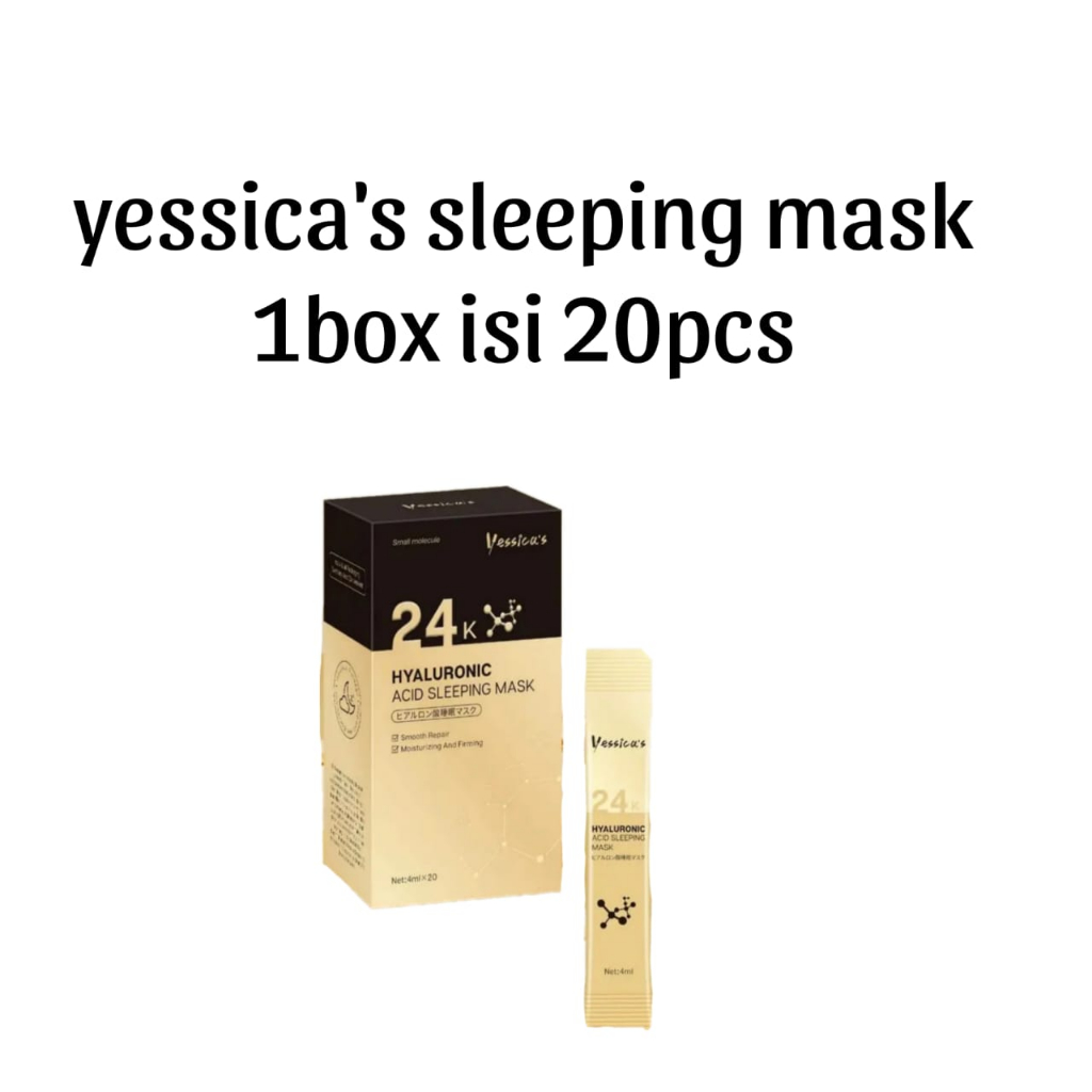 Jual Yessica Sleeping Mask Yessica's 24K Hyaluronic Acid Sleeping Mask