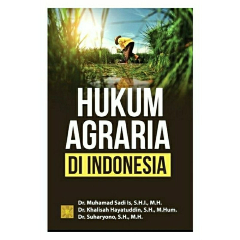 Jual BUKU HUKUM AGRARIA DI INDONESIA Muhamad Sadi | Shopee Indonesia