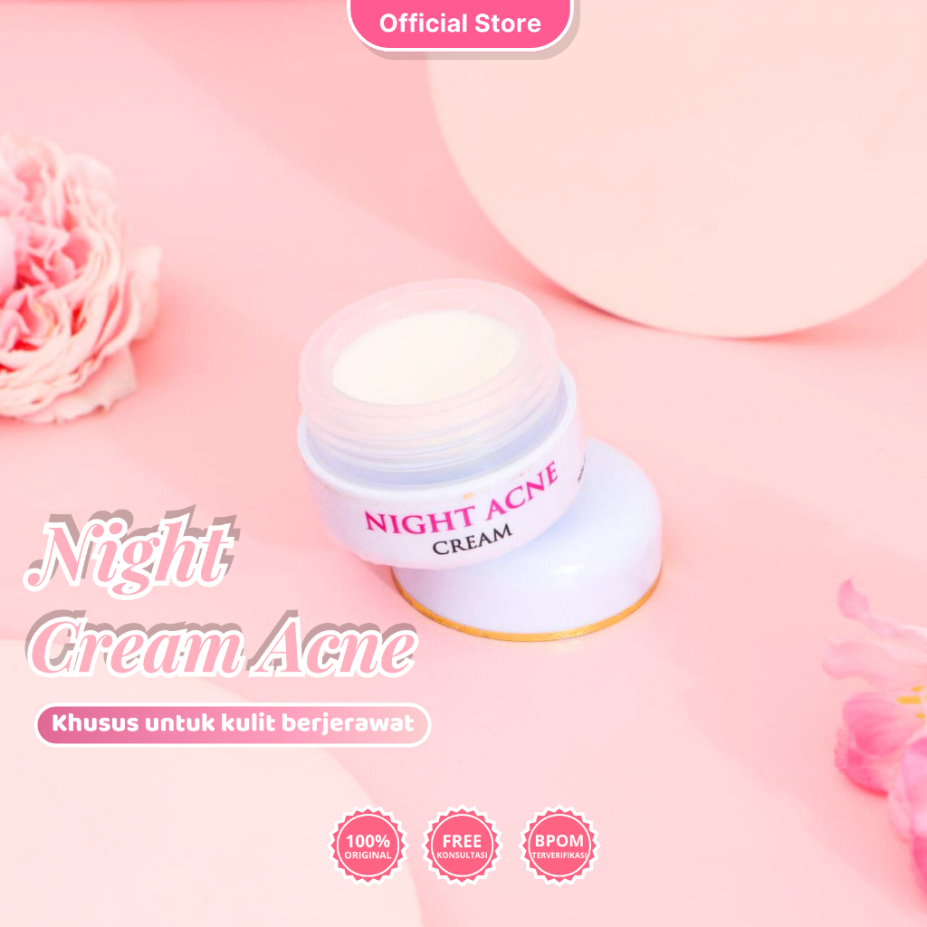 Jual BPO SUPER SKIN | NIGHT CREAM ACNE | Shopee Indonesia