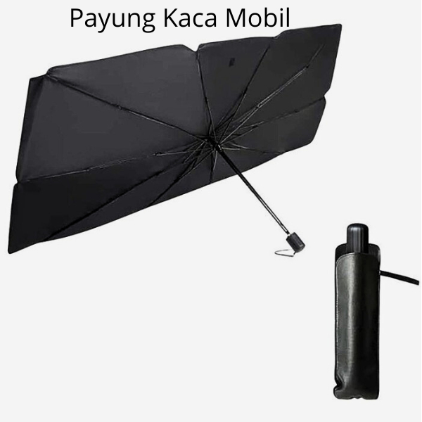 Jual Payung Penutup Kaca Depan Mobil Anti Panas Pelindung Aksesoris Dasbord Payung Pematul Sinar