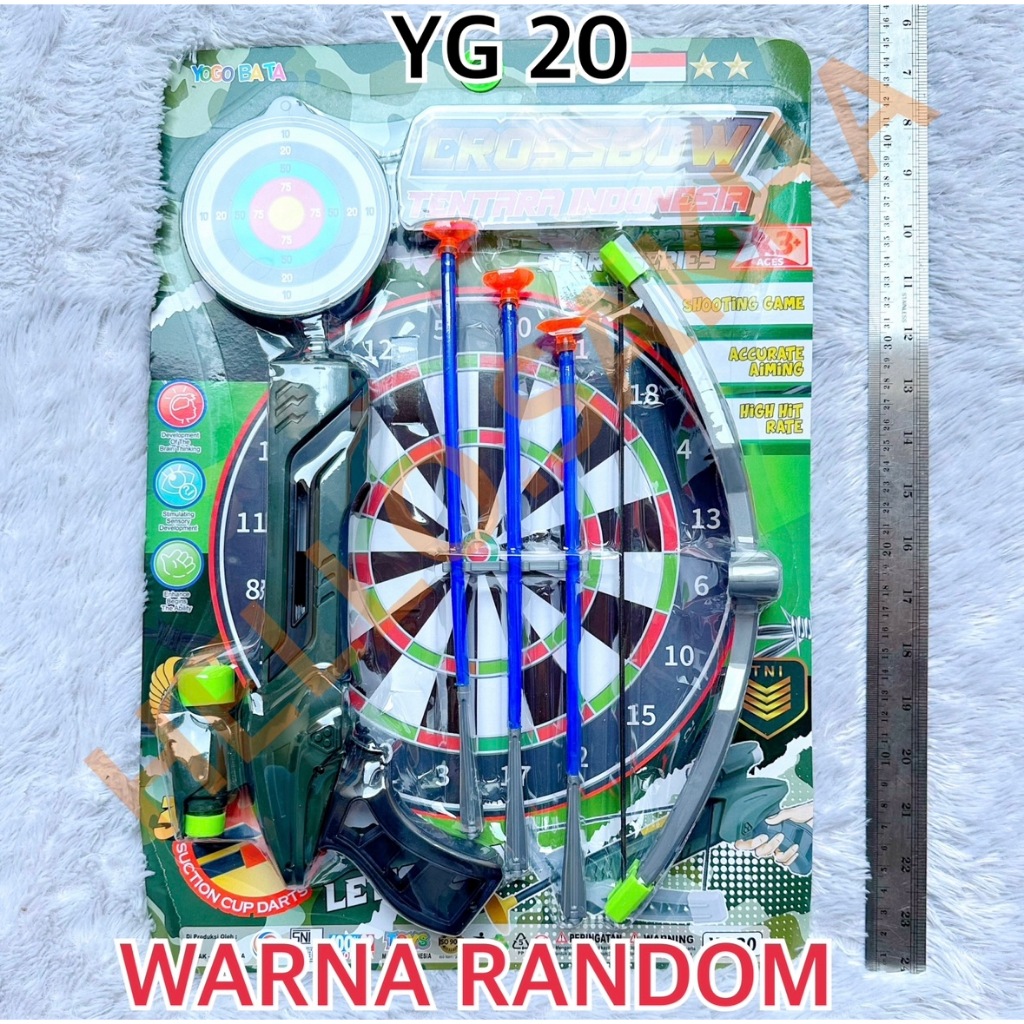 Jual MAINAN YG 20 CROSBOW TENTARA INDONESIA PISTOL PISTOLAN TEMBAK ...