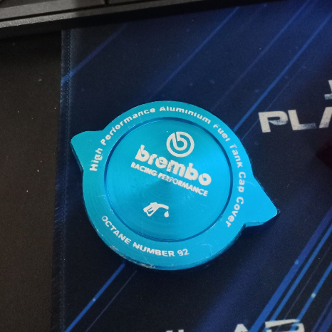 Jual COVER TUTUP TANGKI BENSIN CNC BREMB0 PENUTUP TANGKI BENSIN FULL