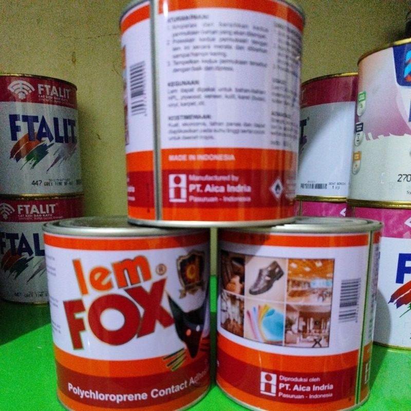 Jual LEM FOX KUNING 600 GR | Shopee Indonesia