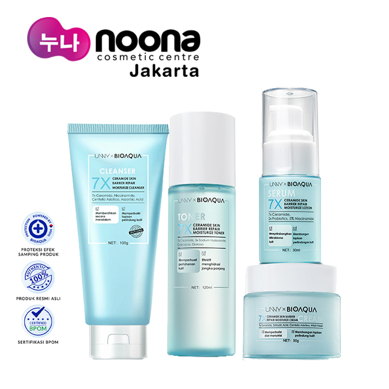 Jual Bioaqua X Ceramide Skincare Paket Repair Barrier Set Shopee Indonesia