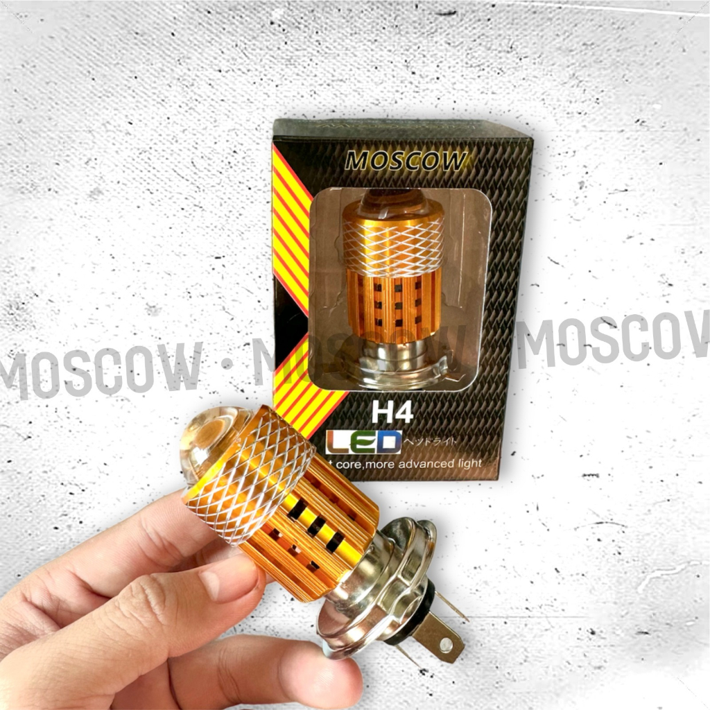 Jual LAMPU DEPAN LAMPU LED UTAMA HEADLAMP MOTOR MOBIL LED LASER H4 ...
